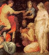 ABBATE, Niccolo dell The Continence of Scipio oil painting reproduction
